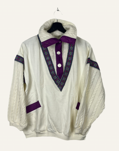 Women Le Mode de Motagne 1/4 Zip Sweatshirt